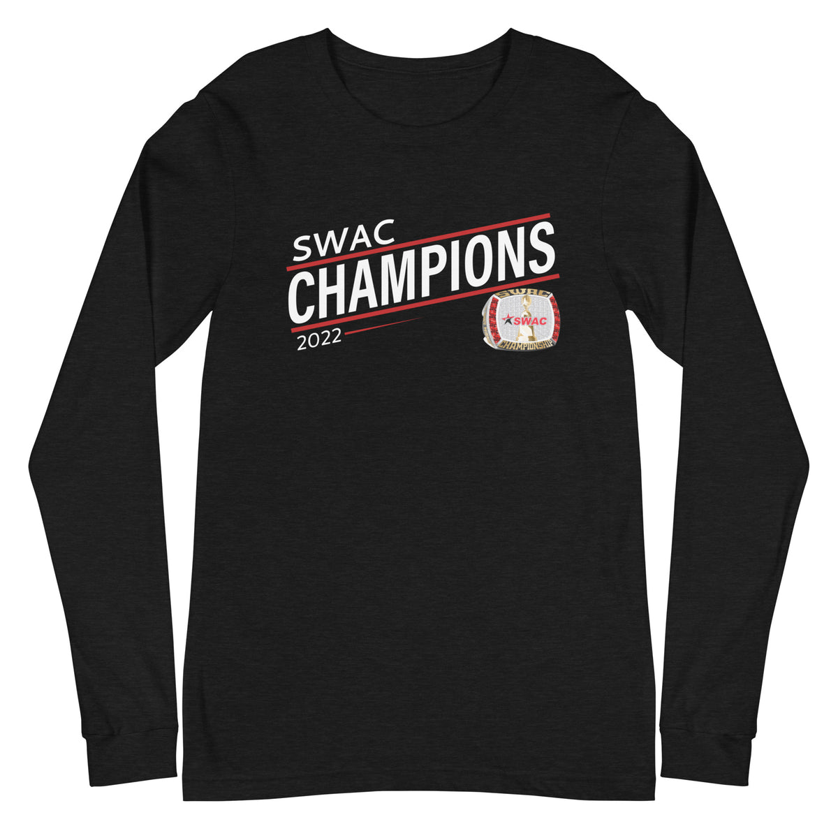 Southwestern Athletic Conference 2022 Championship Ring Unisex Long Sleeve Tee