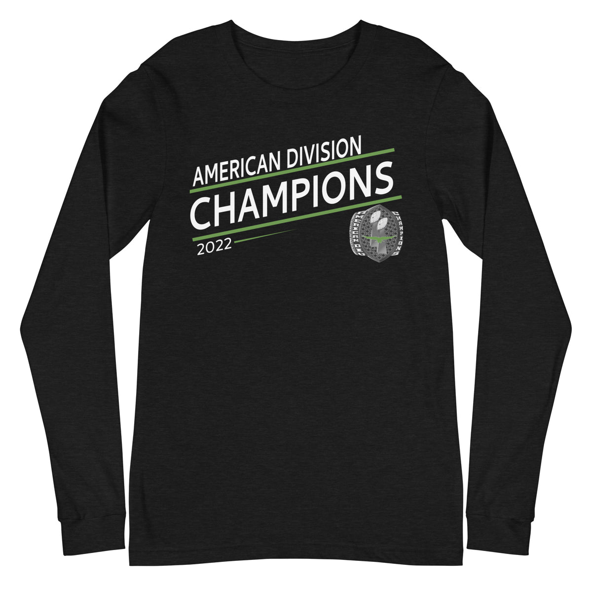 Feather River Community College 2022 American DIV Championship Ring Unisex Long Sleeve Tee