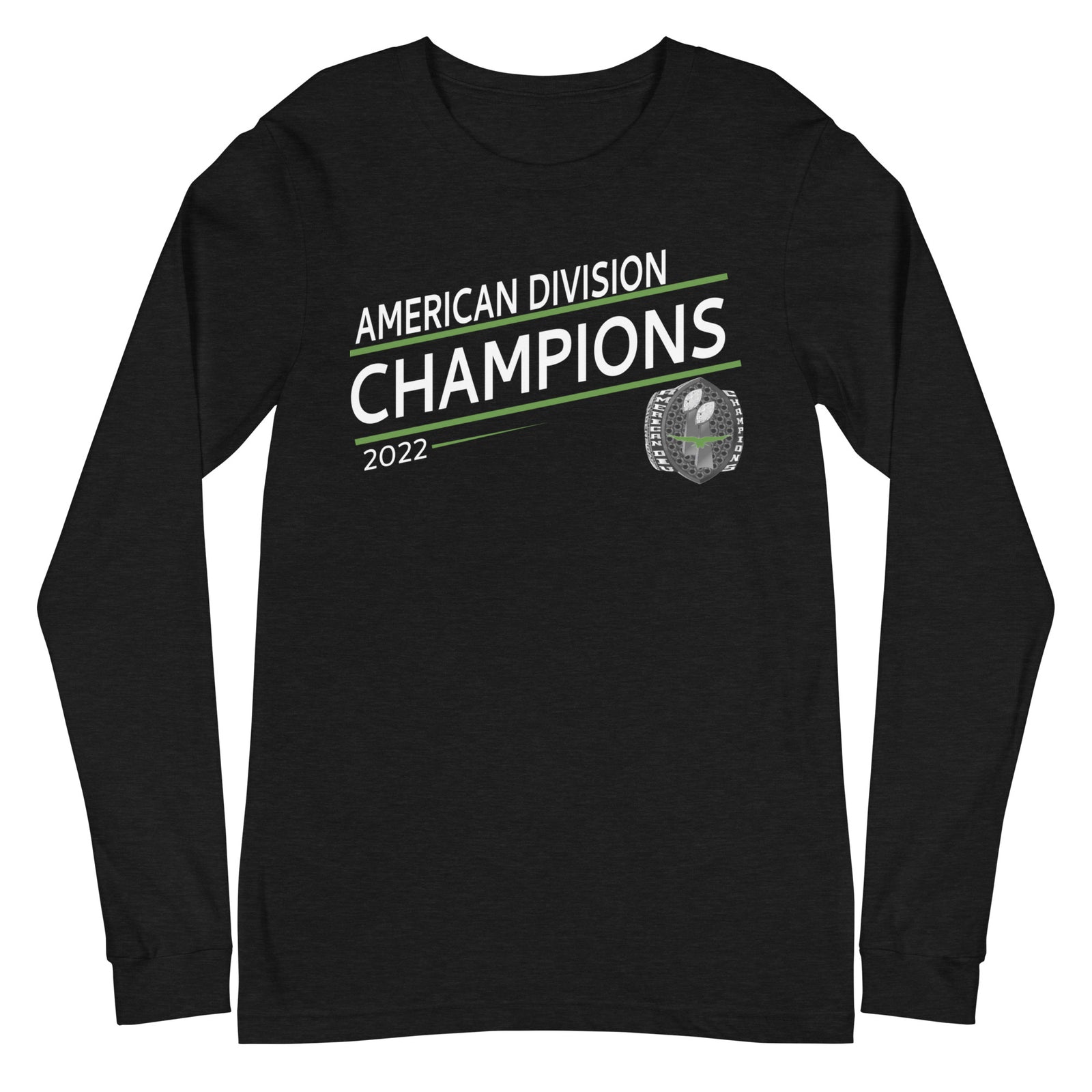 Feather River Community College 2022 American DIV Championship Ring Unisex Long Sleeve Tee