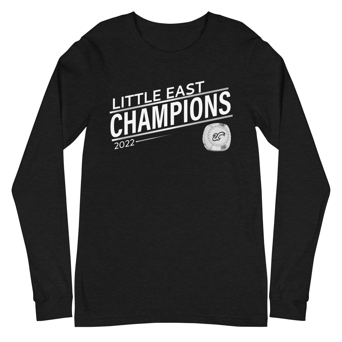 University of Massachusetts Boston 2022 Little East Championship Ring Unisex Long Sleeve Tee