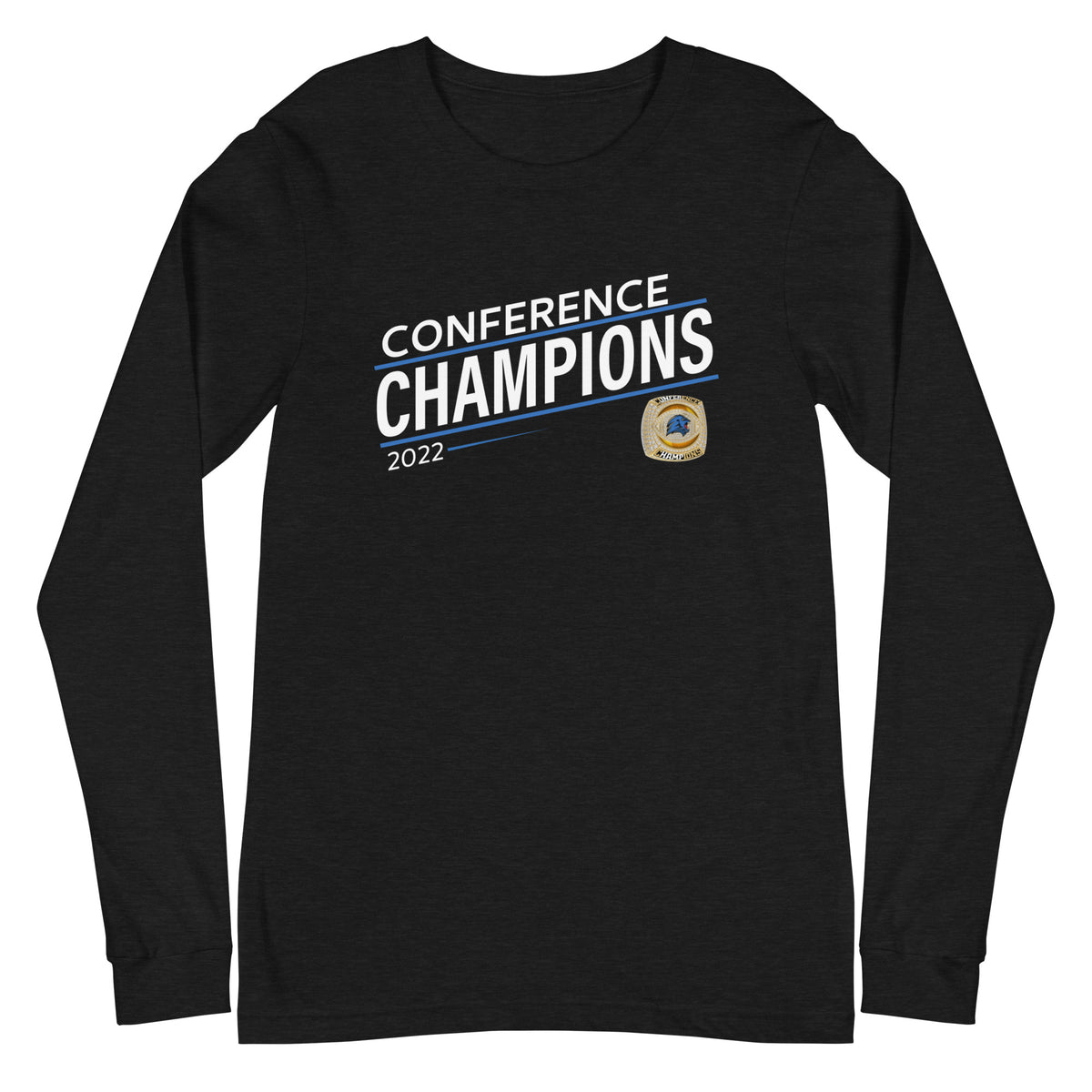 Prince Williams Monarchs 2022 Conference Championship Ring Unisex Long Sleeve Tee