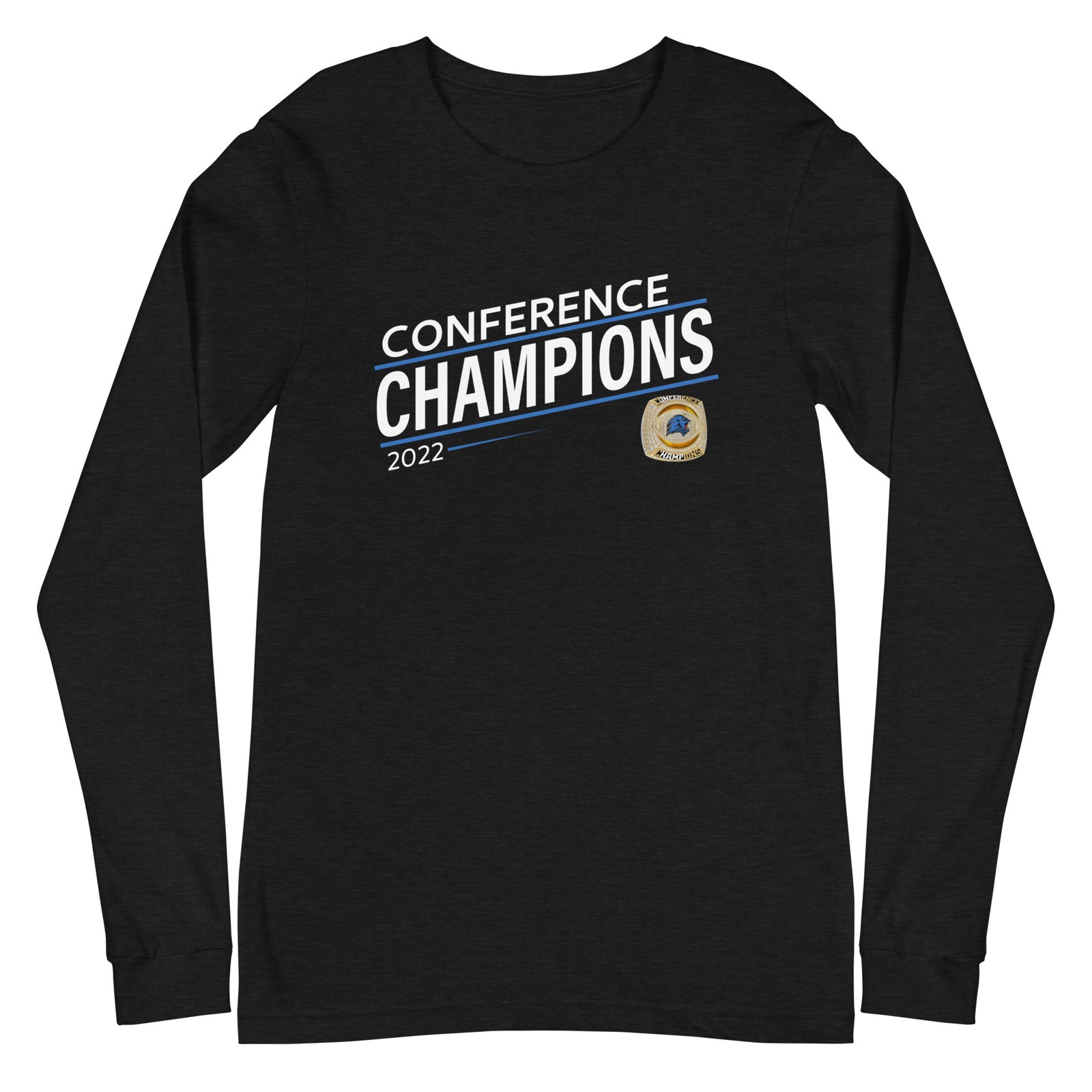 Prince Williams Monarchs 2022 Conference Championship Ring Unisex Long Sleeve Tee