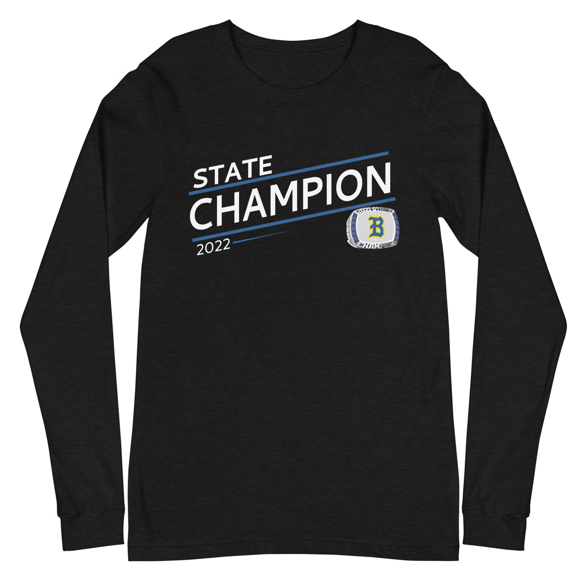 Clear Spring High School 2022 State Championship Ring Unisex Long Sleeve Tee