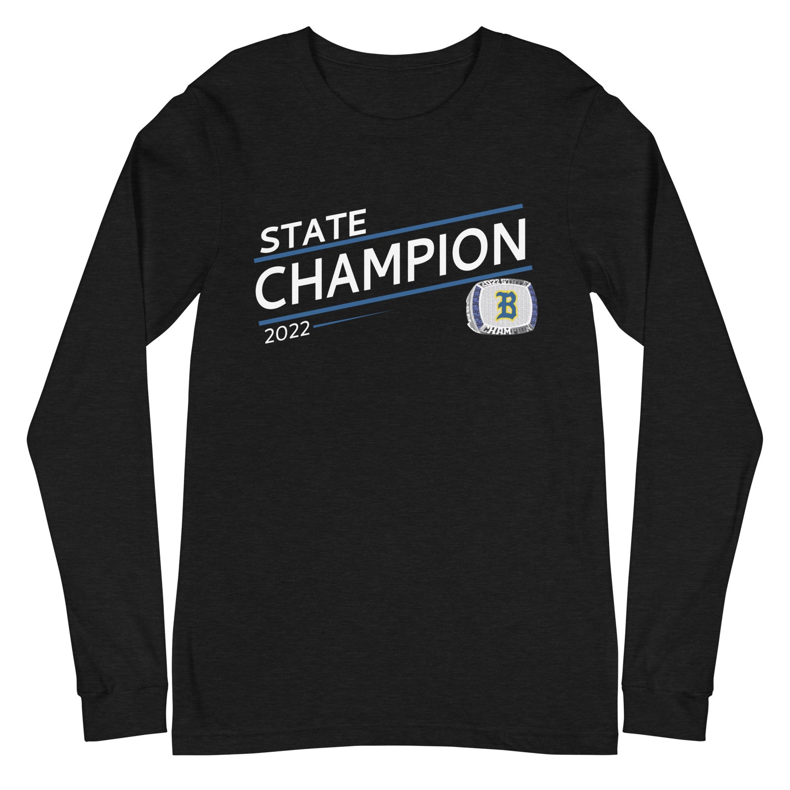 Clear Spring High School 2022 State Championship Ring Unisex Long Sleeve Tee