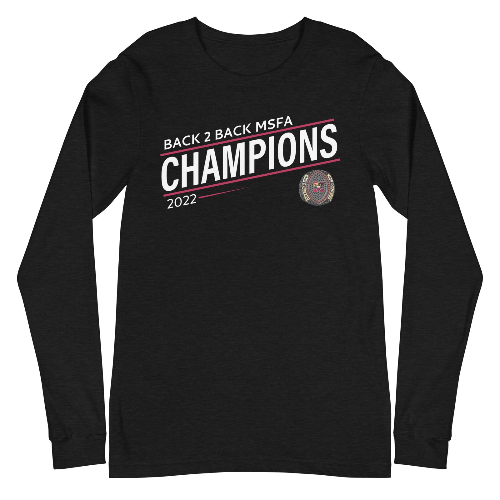 Saint Xavier University 2022 MSFA Championship Ring Unisex Long Sleeve Tee