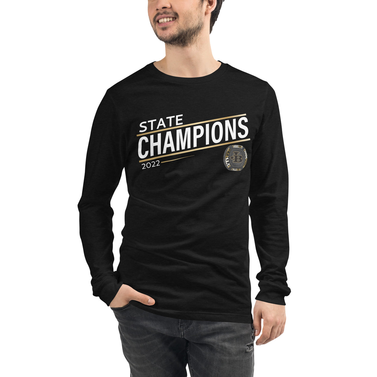 Joel Barlow High School 2022 State Championship Ring Unisex Long Sleeve Tee