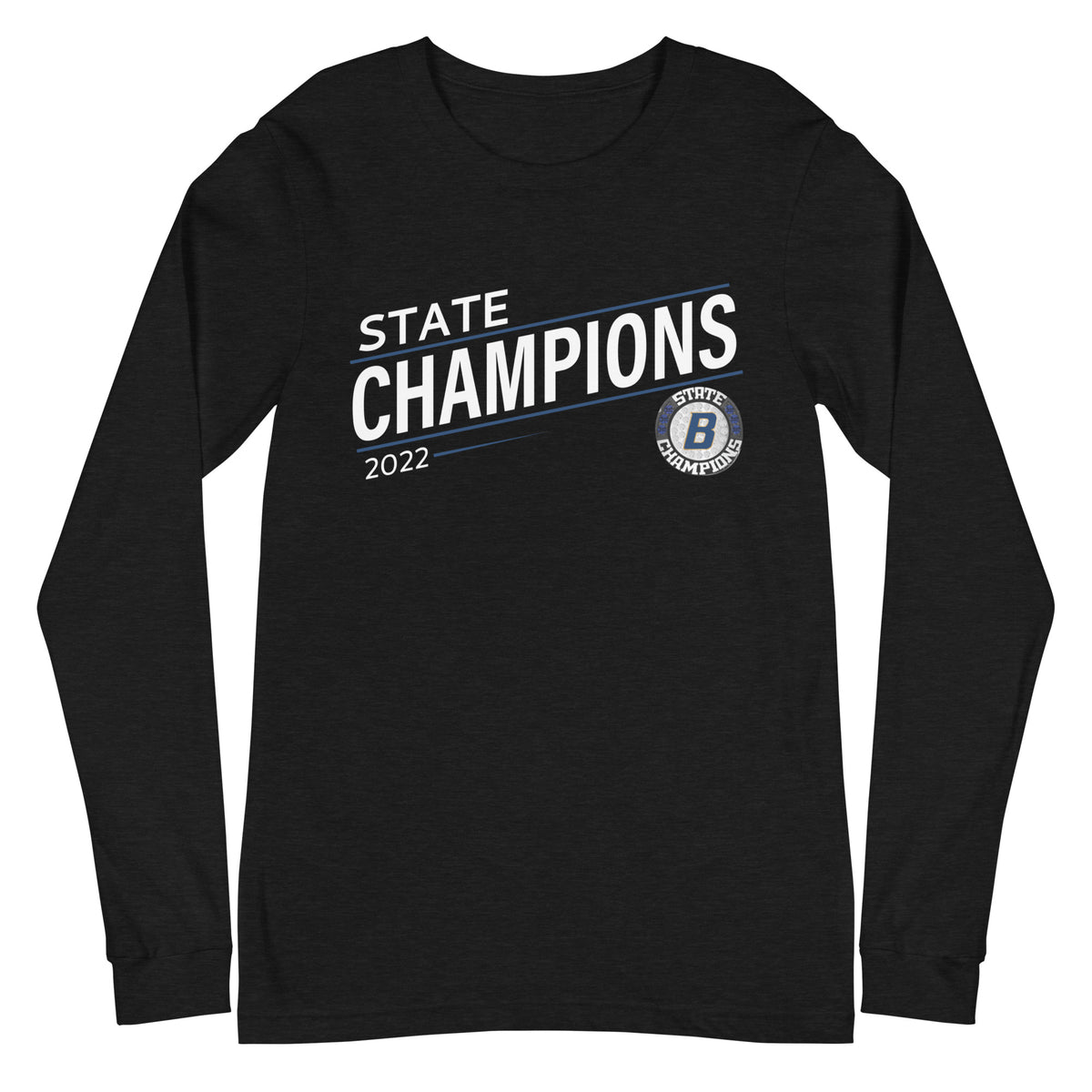 Buckhorn High School 2022 State Championship Ring Unisex Long Sleeve Tee