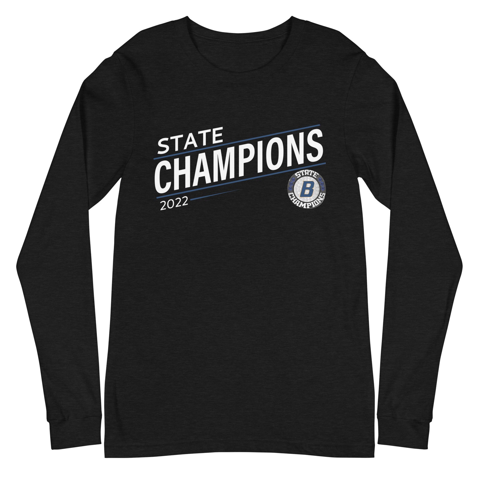 Buckhorn High School 2022 State Championship Ring Unisex Long Sleeve Tee
