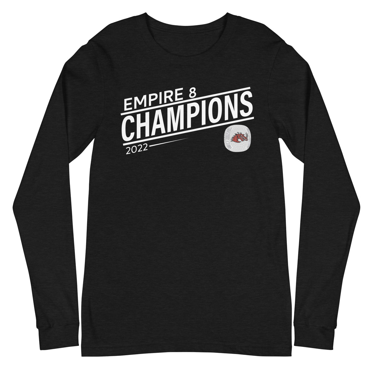 State University of New York at Cortland 2022 State Championship Ring Unisex Long Sleeve Tee