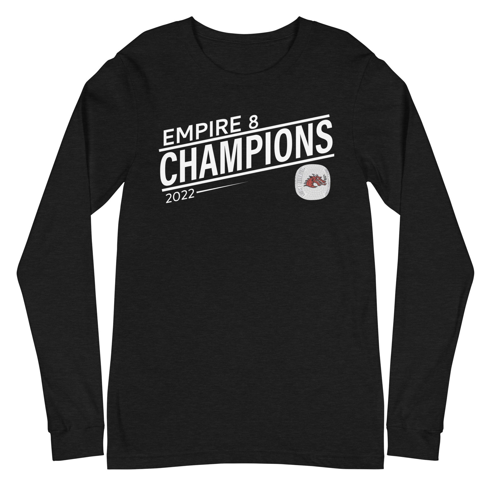 State University of New York at Cortland 2022 State Championship Ring Unisex Long Sleeve Tee
