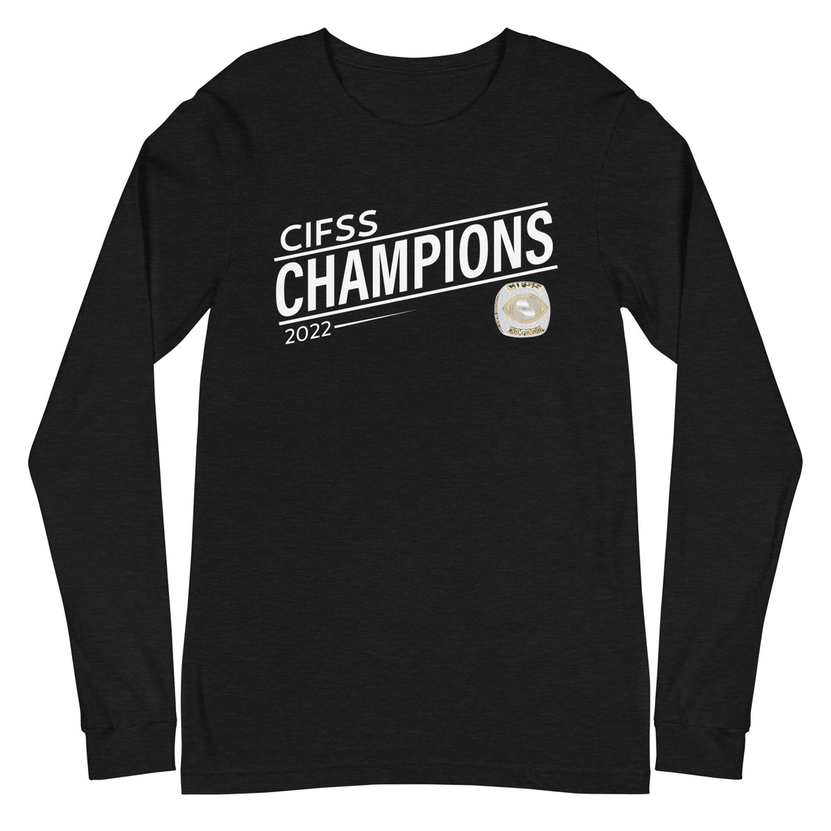 CFOA 2022 State Championship Ring Unisex Long Sleeve Tee