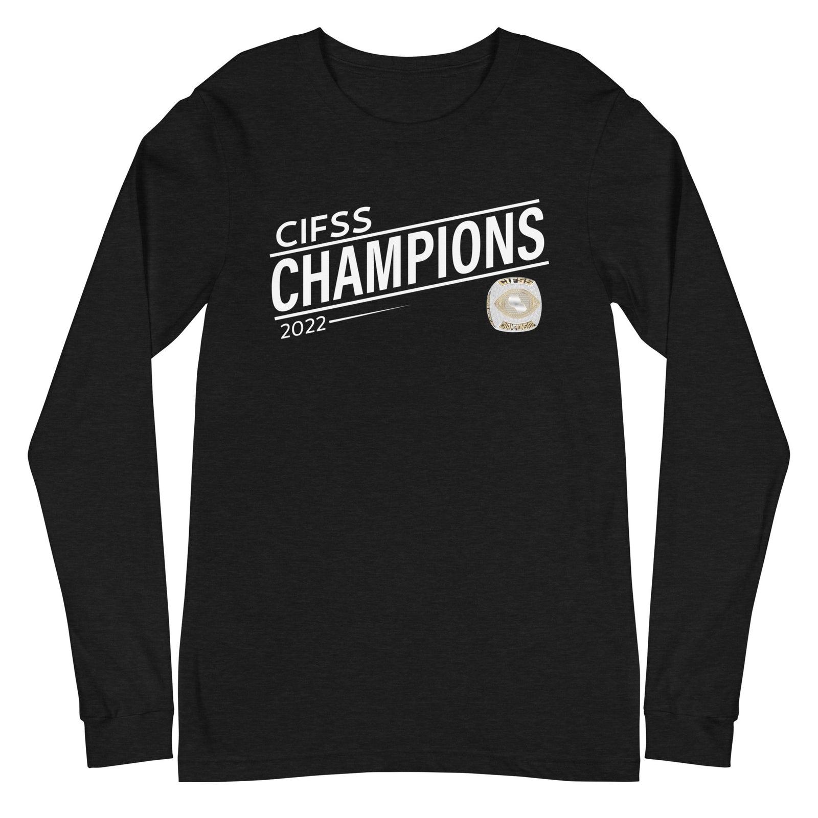 CFOA 2022 State Championship Ring Unisex Long Sleeve Tee