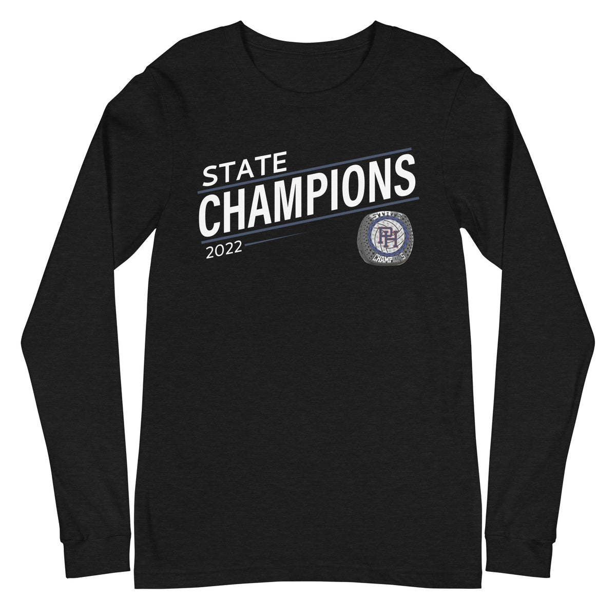 Patrick Henry High School 2022 State Championship Ring Unisex Long Sleeve Tee
