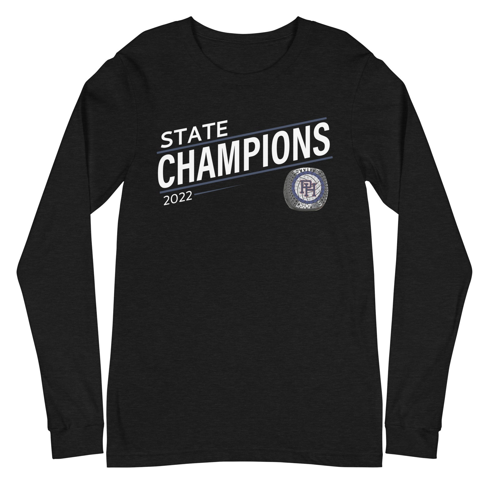 Patrick Henry High School 2022 State Championship Ring Unisex Long Sleeve Tee
