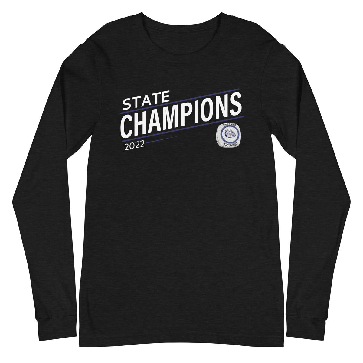 Lawrence High School Field Hockey 2022 State Championship Ring Unisex Long Sleeve Tee