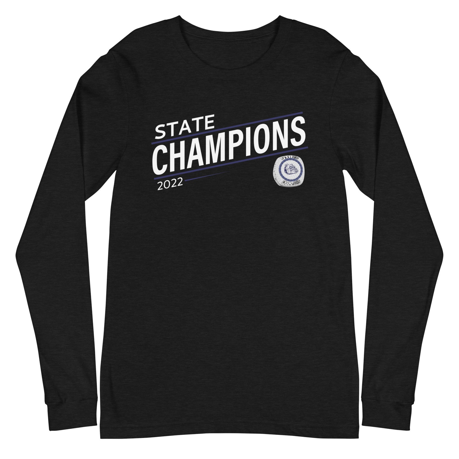 Lawrence High School Field Hockey 2022 State Championship Ring Unisex Long Sleeve Tee