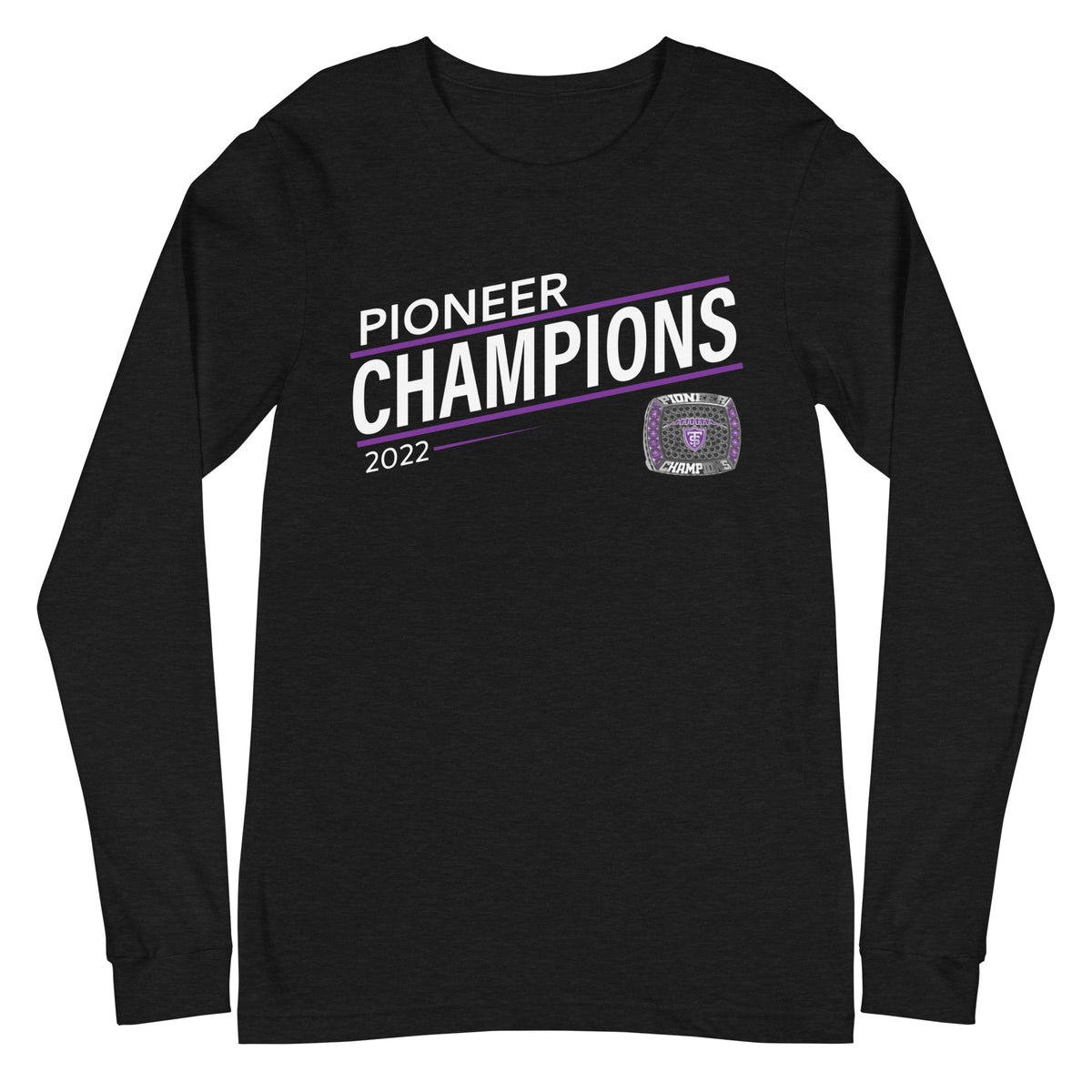 University of St. Thomas 2022 Pioneer Championship Ring Unisex Long Sleeve Tee
