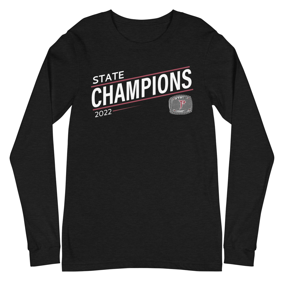 Prescott High School Golf 2022 State Championship Ring Unisex Long Sleeve Tee