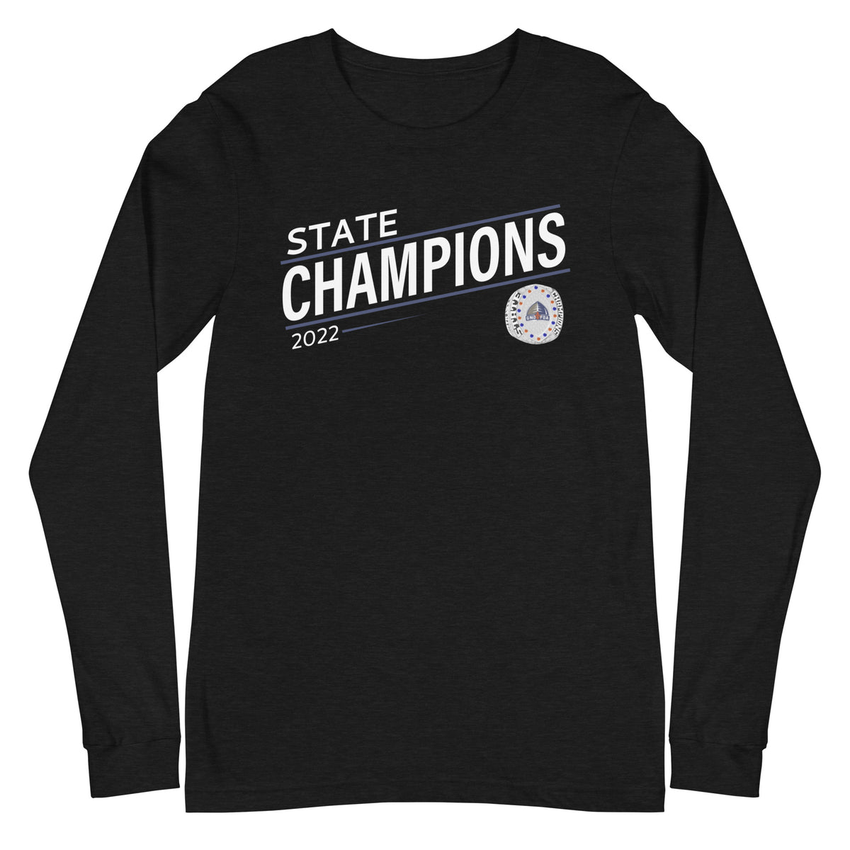 Greater New Orleans Officials 2022 State Championship Ring Unisex Long Sleeve Tee