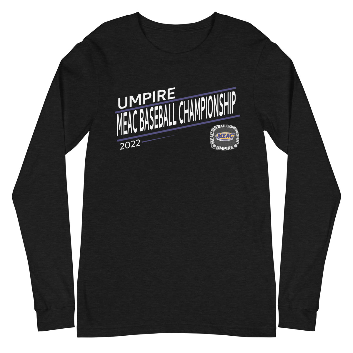 Mid-Eastern Athletic Conference Umpires 2022 State Championship Ring Unisex Long Sleeve Tee