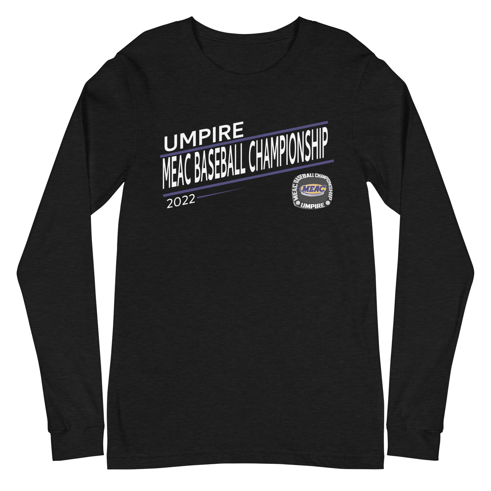 Mid-Eastern Athletic Conference Umpires 2022 State Championship Ring Unisex Long Sleeve Tee