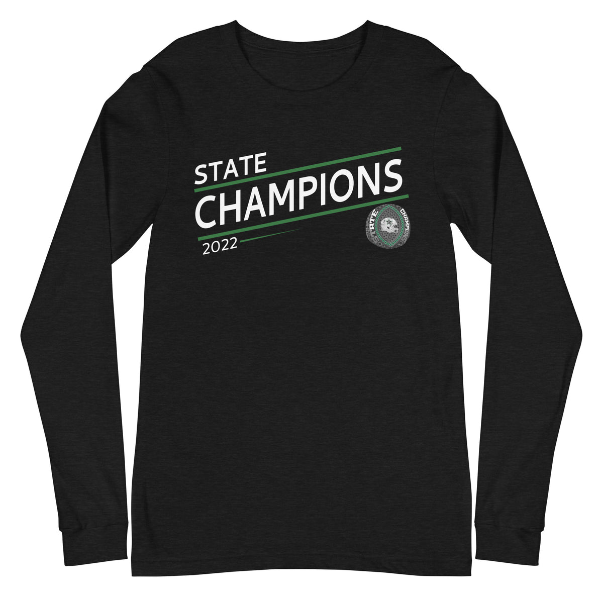 Estacada High School Football 2022 State Championship Ring Unisex Long Sleeve Tee