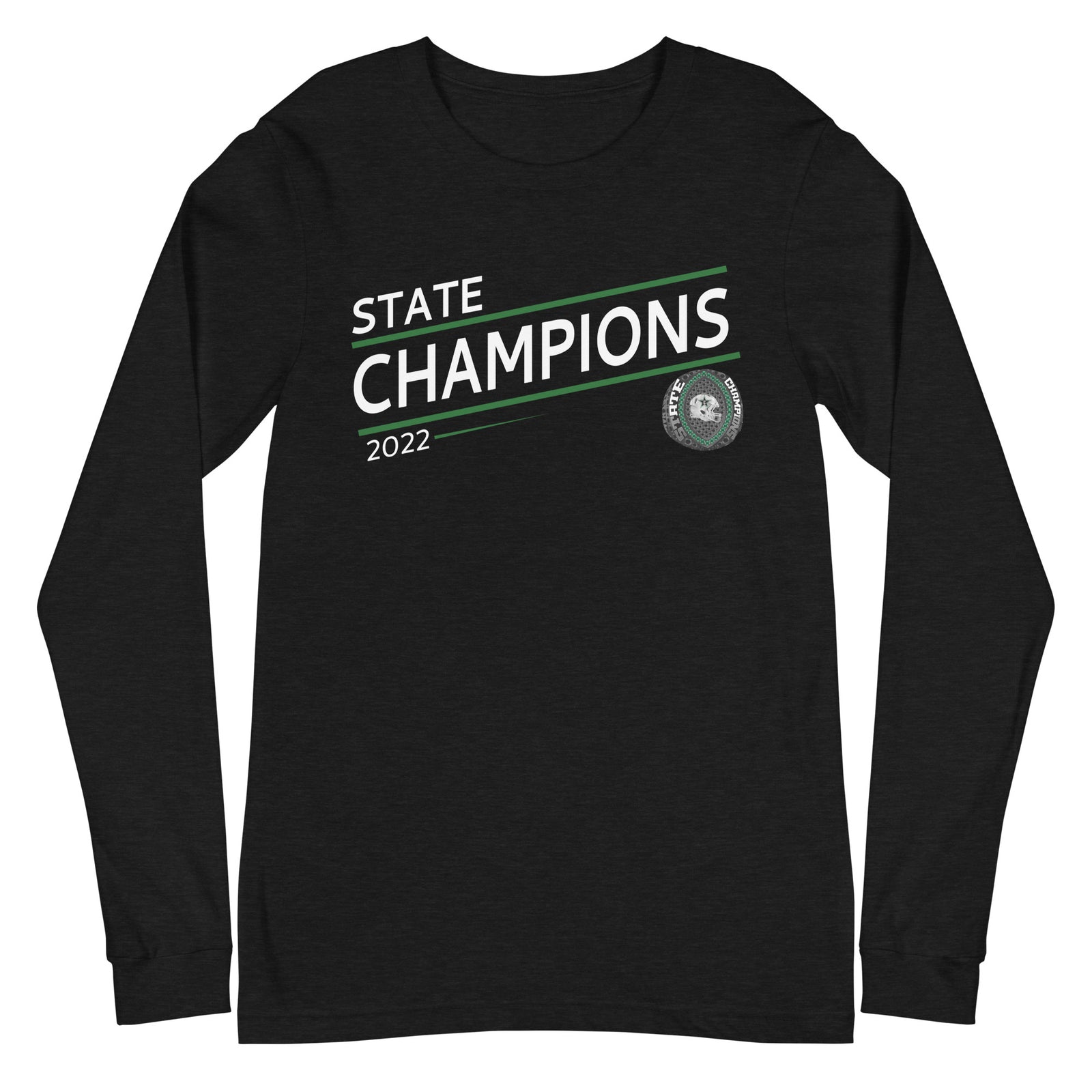 Estacada High School Football 2022 State Championship Ring Unisex Long Sleeve Tee