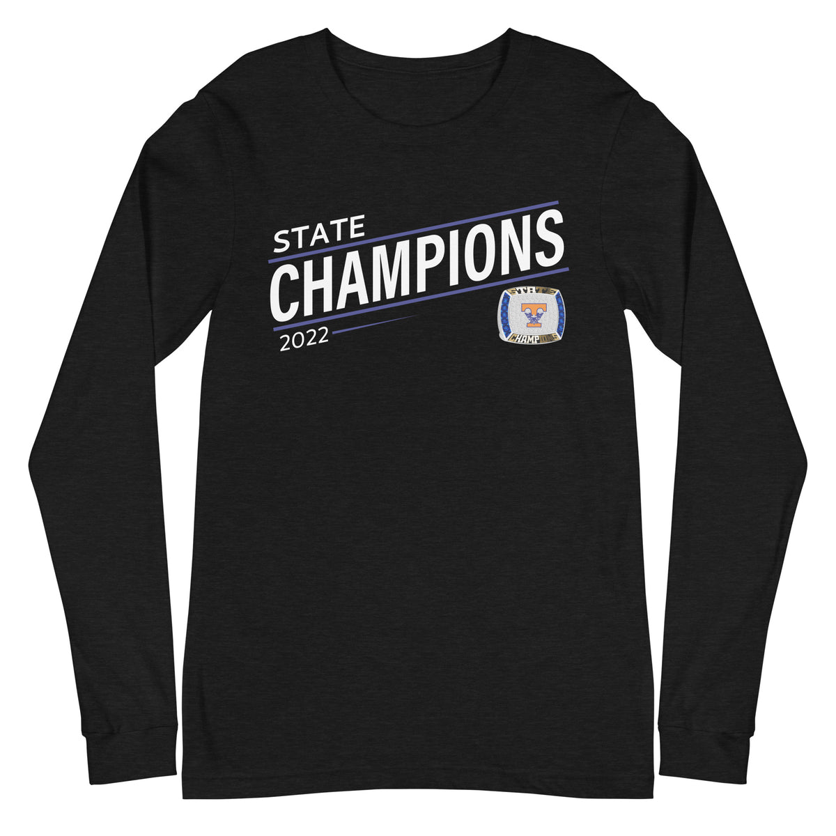 Timpview Volleyball 2022 State Championship Ring Unisex Long Sleeve Tee