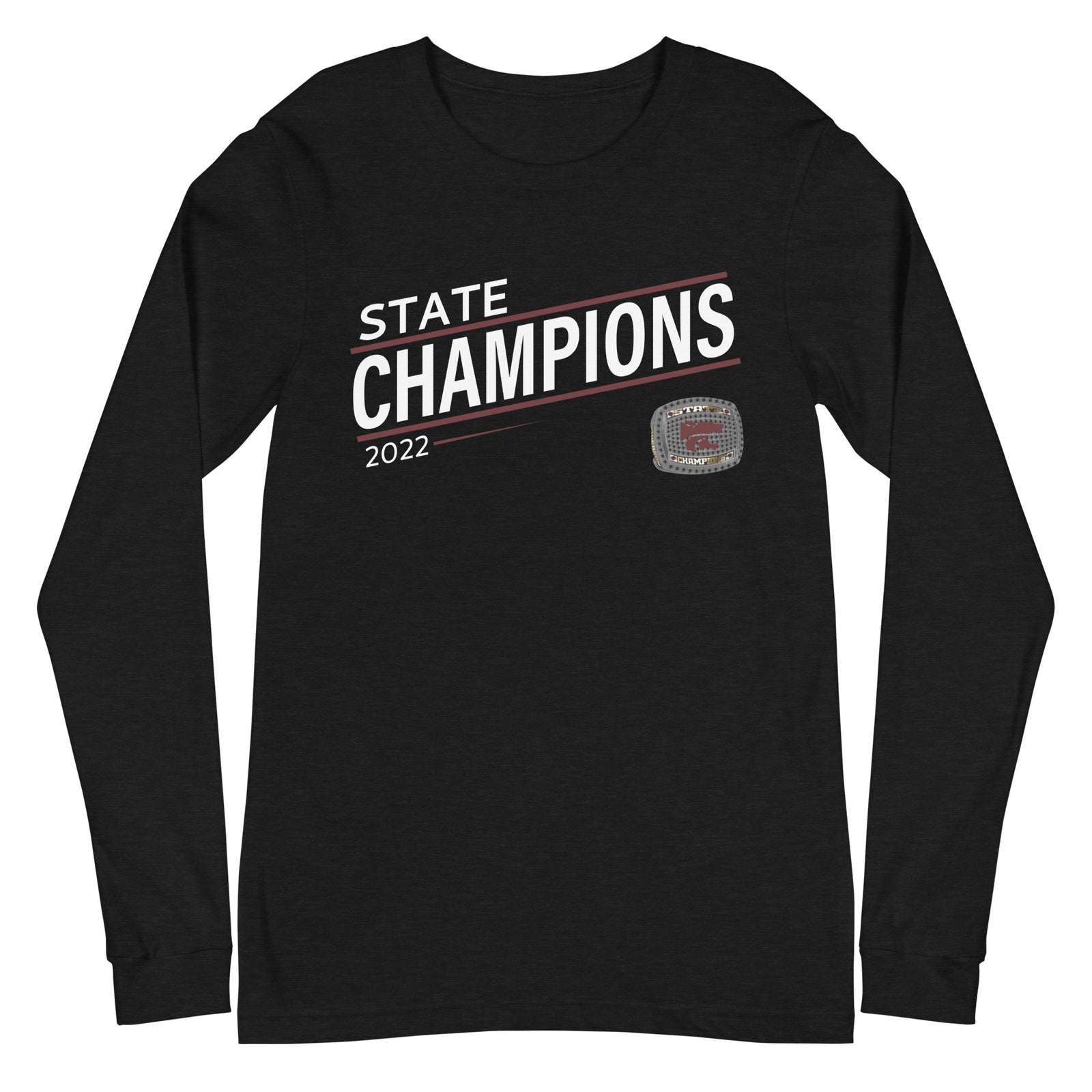 Destiny Christian School Softball 2022 State Championship Ring Unisex Long Sleeve Tee