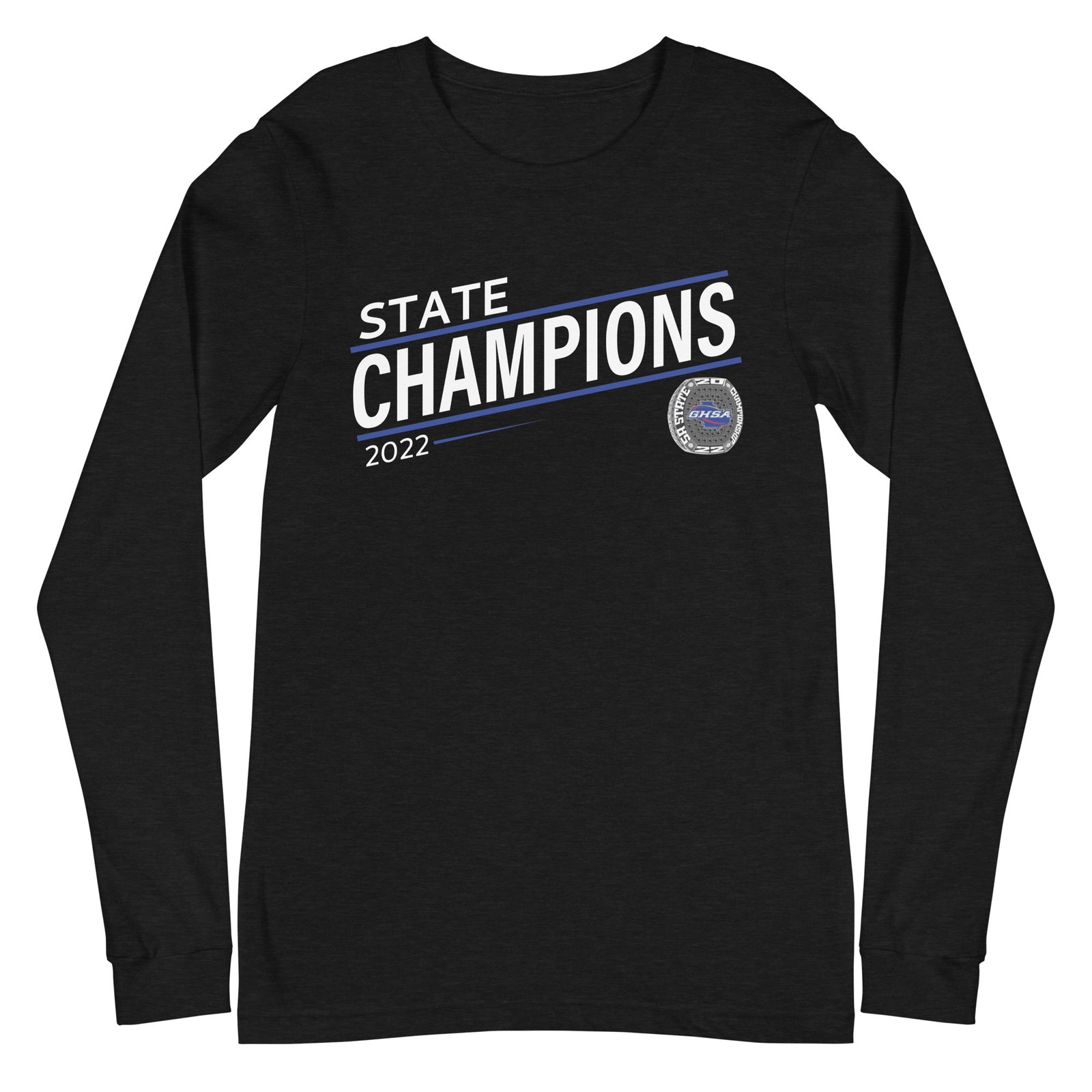 GHSA Cameron Mason Officiating Crew 2022 State Championship Ring Unisex Long Sleeve Tee