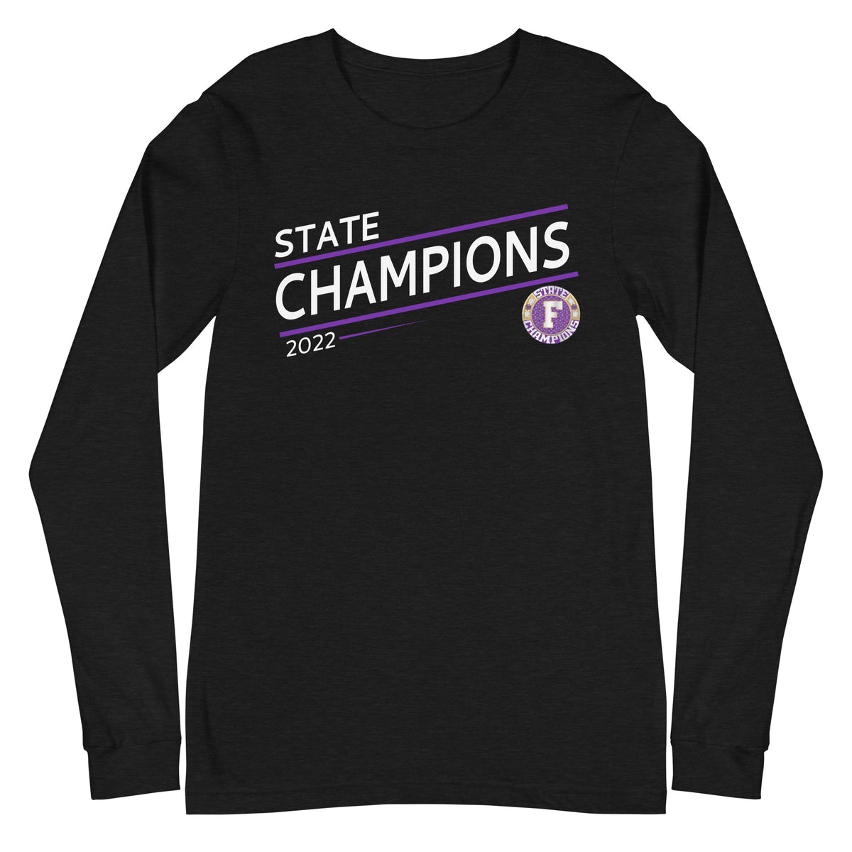 Fouke High School Band 2022 State Championship Ring Unisex Long Sleeve Tee