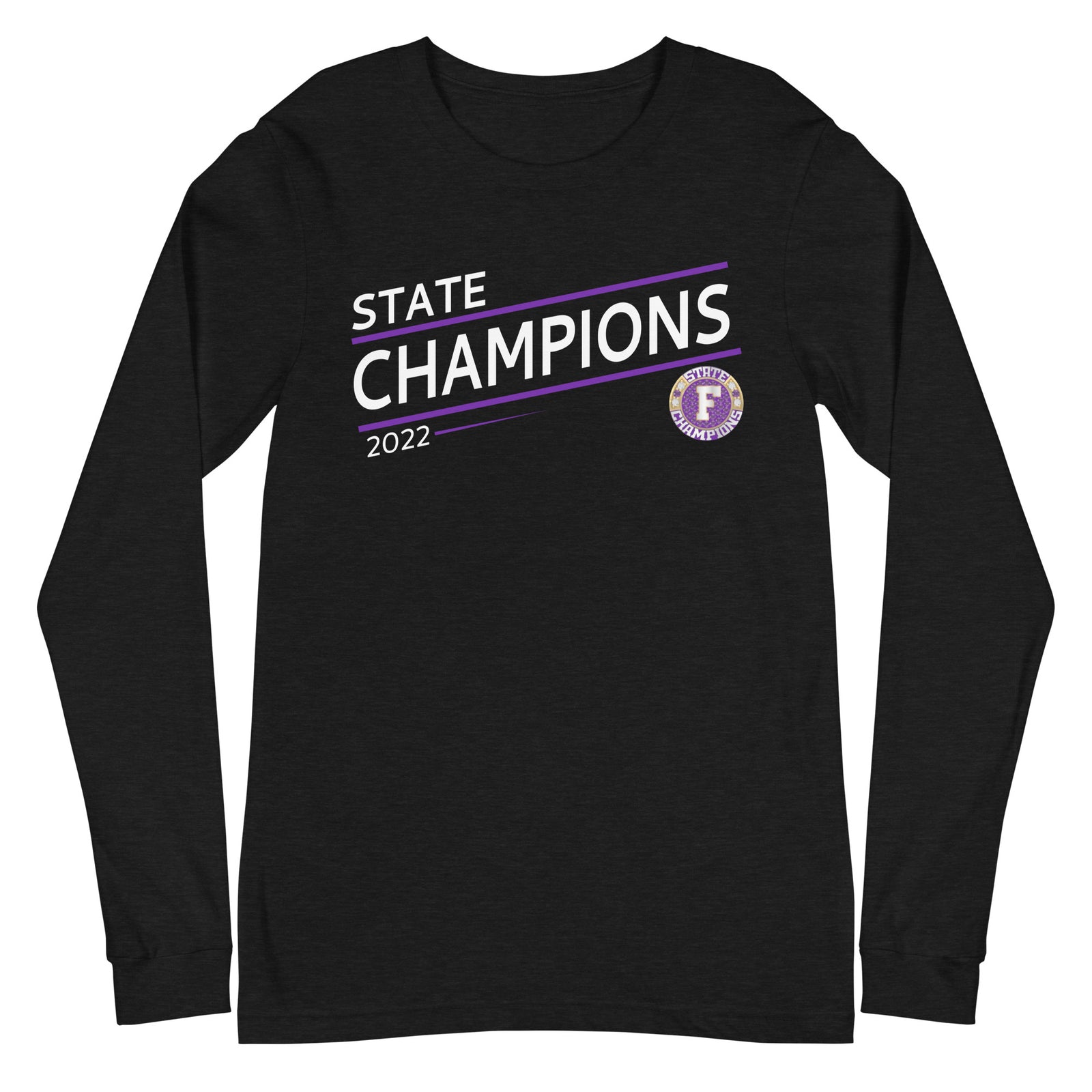 Fouke High School Band 2022 State Championship Ring Unisex Long Sleeve Tee