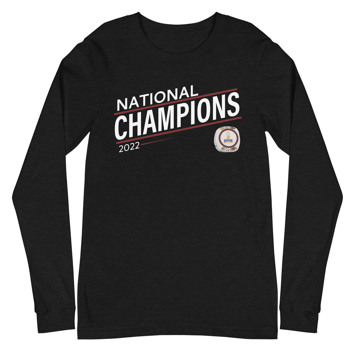 KCAC Football National Championship 2022 Championship Unisex Long Sleeve Tee