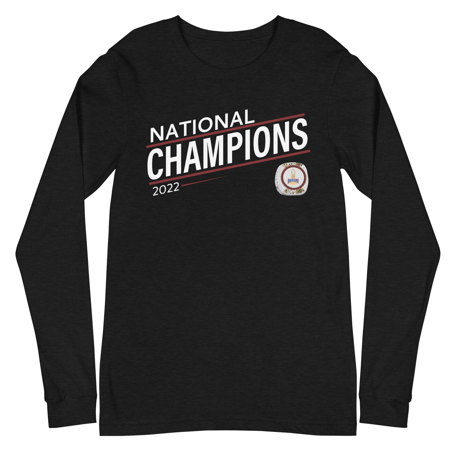 KCAC Football National Championship 2022 Championship Unisex Long Sleeve Tee