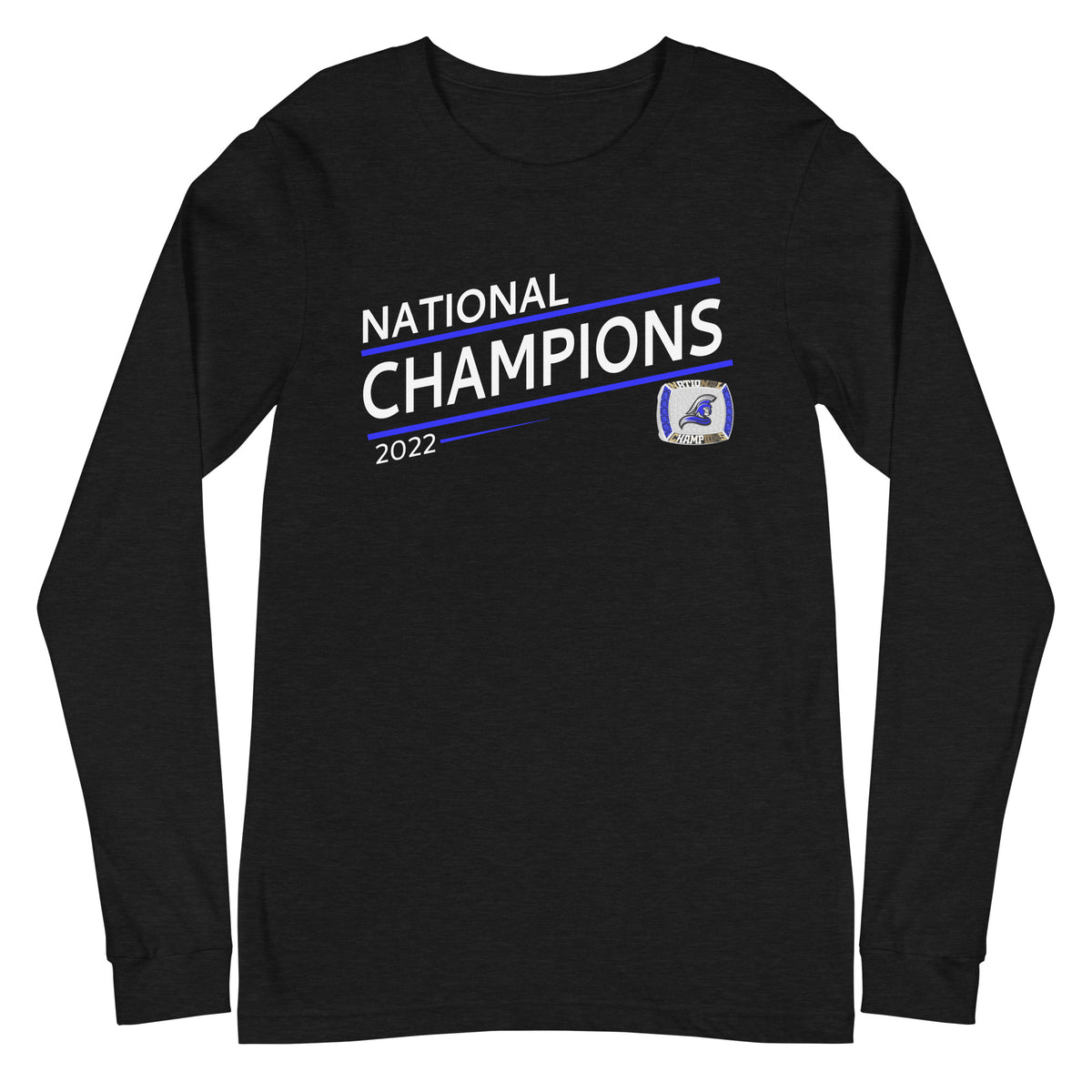 Trinity International University Volleyball 2022 State Championship Ring Unisex Long Sleeve Tee