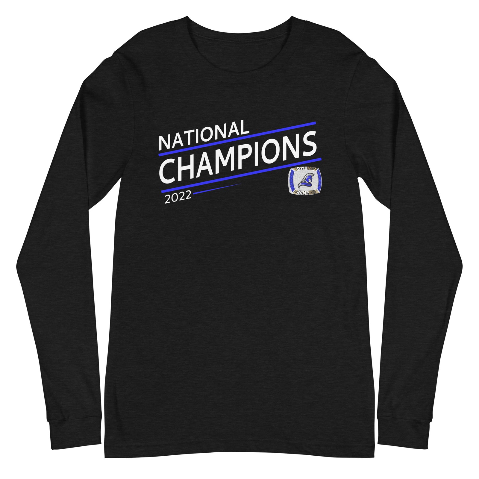 Trinity International University Volleyball 2022 State Championship Ring Unisex Long Sleeve Tee