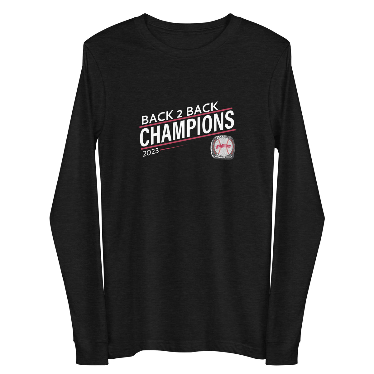 Phillies Phantasy Baseball 2023 Unisex Long Sleeve Tee