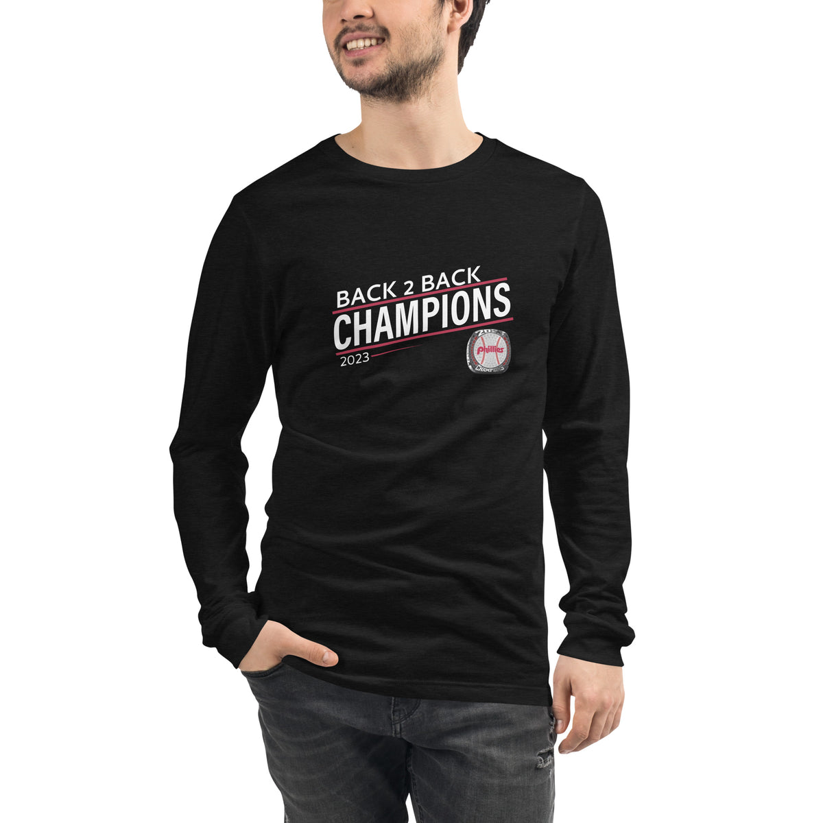 Phillies Phantasy Baseball 2023 Unisex Long Sleeve Tee