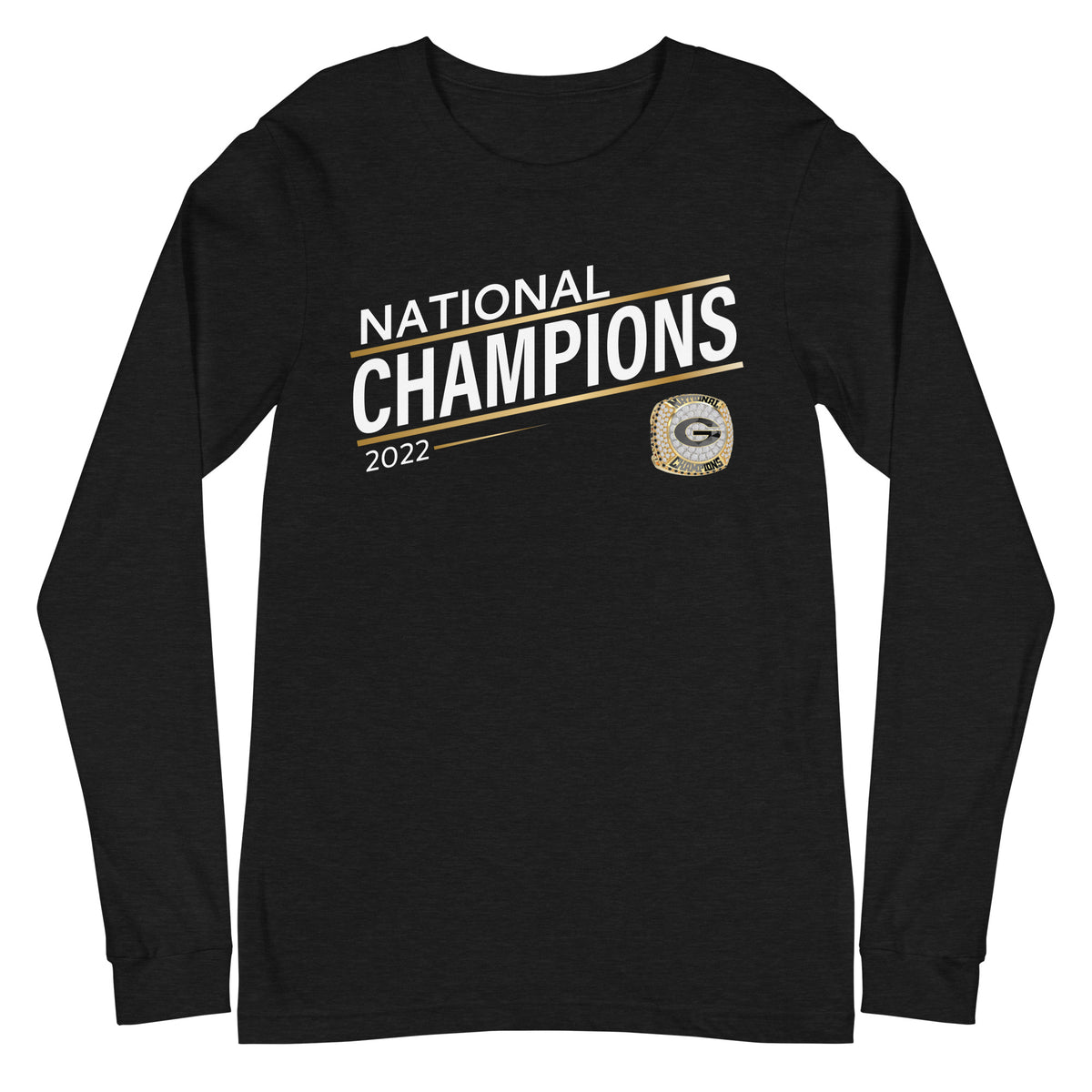 Team Georgia Middle school runners Unisex Long Sleeve Tee