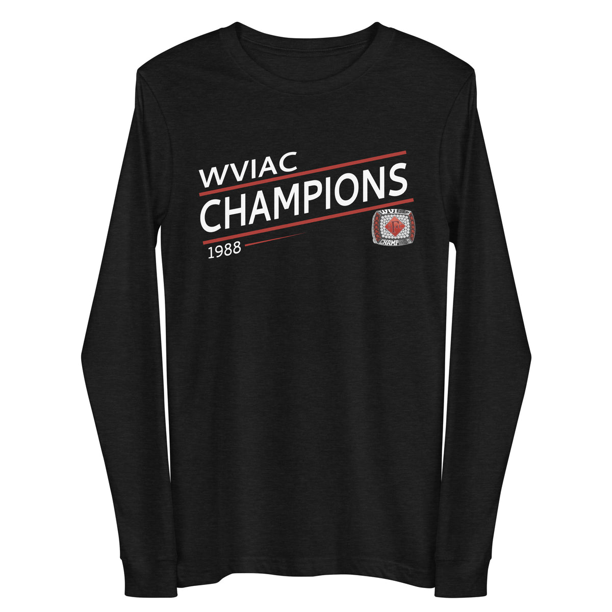 Gordon Moon Fairmont State 1988 Championship Unisex Long Sleeve Tee