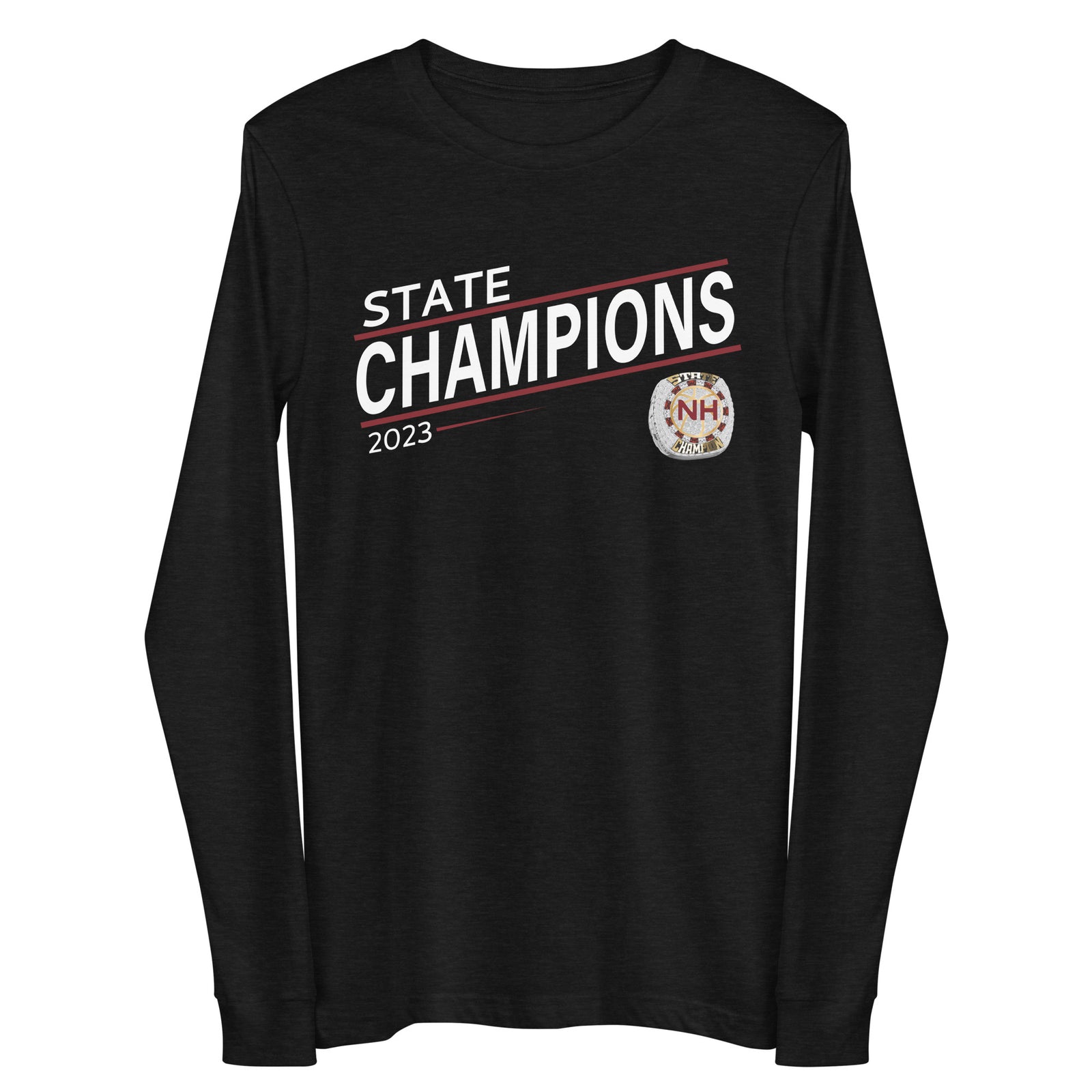 New Heights Charter School Basketball -Men's 2023 Unisex Long Sleeve Tee