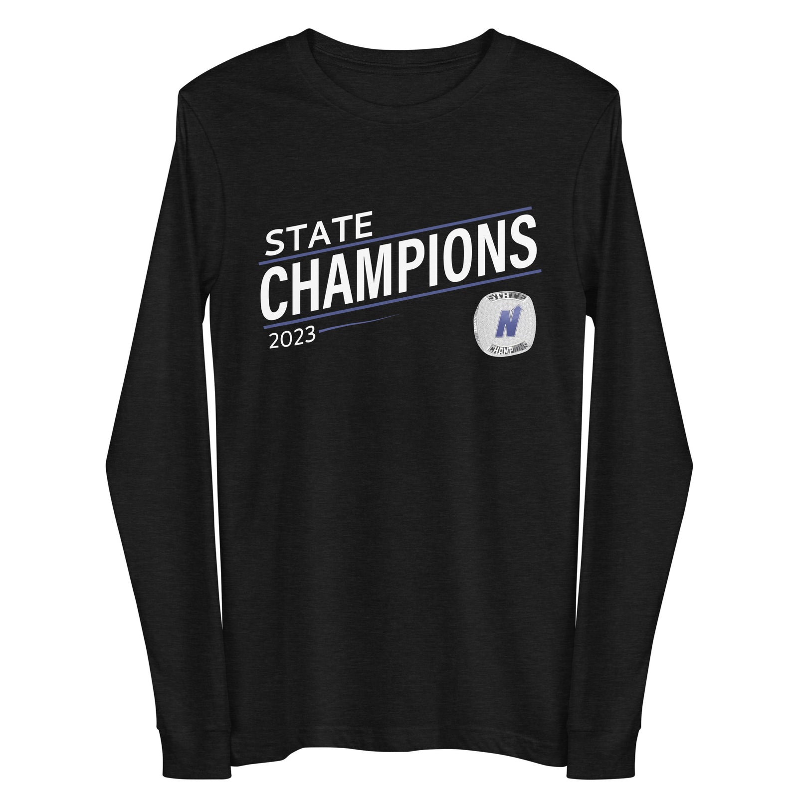 Edmond North High School Swimming & Diving 2023 Unisex Long Sleeve Tee