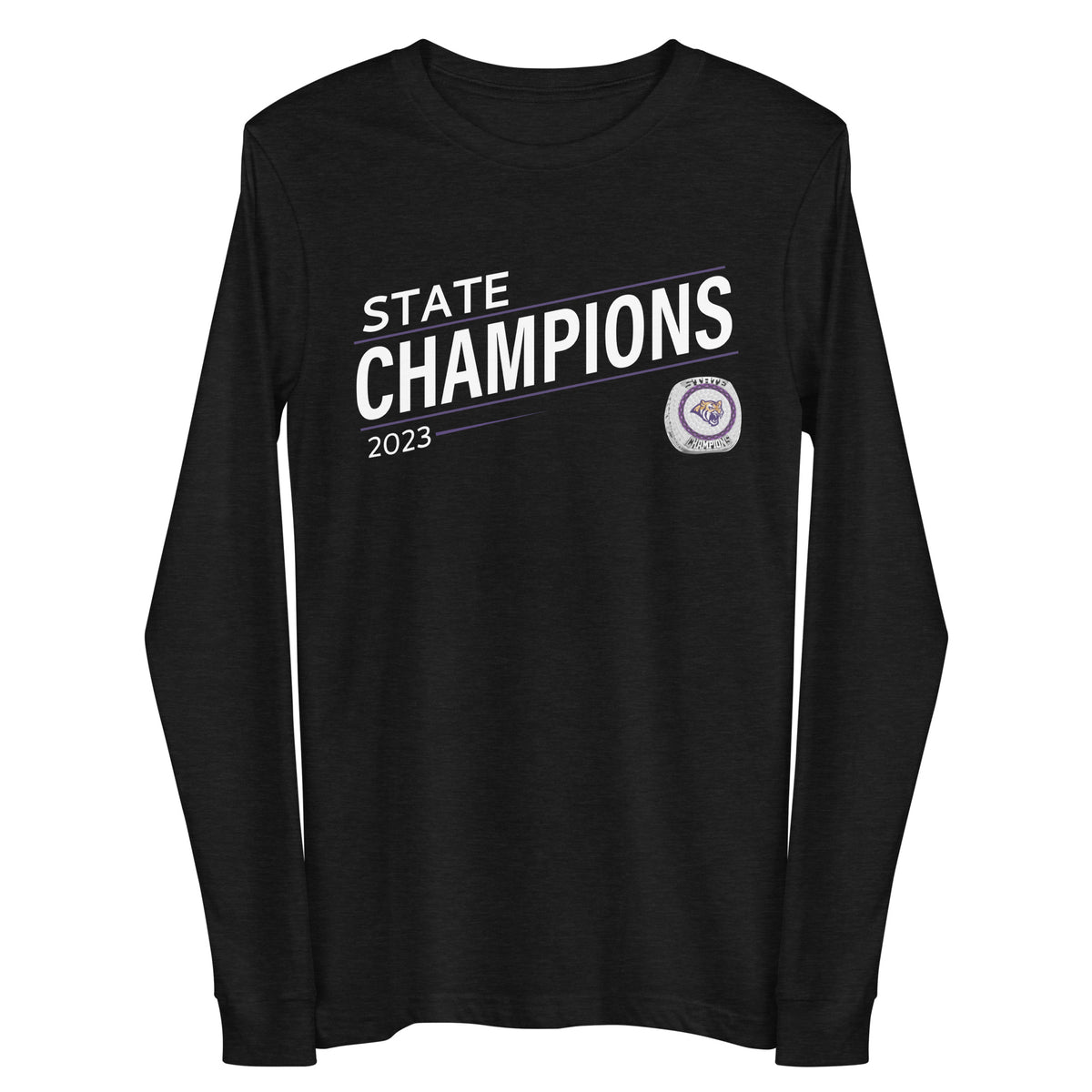 Humphrey/Lindsay Holy Family High School Basketball -Men's 2023 Unisex Long Sleeve Tee