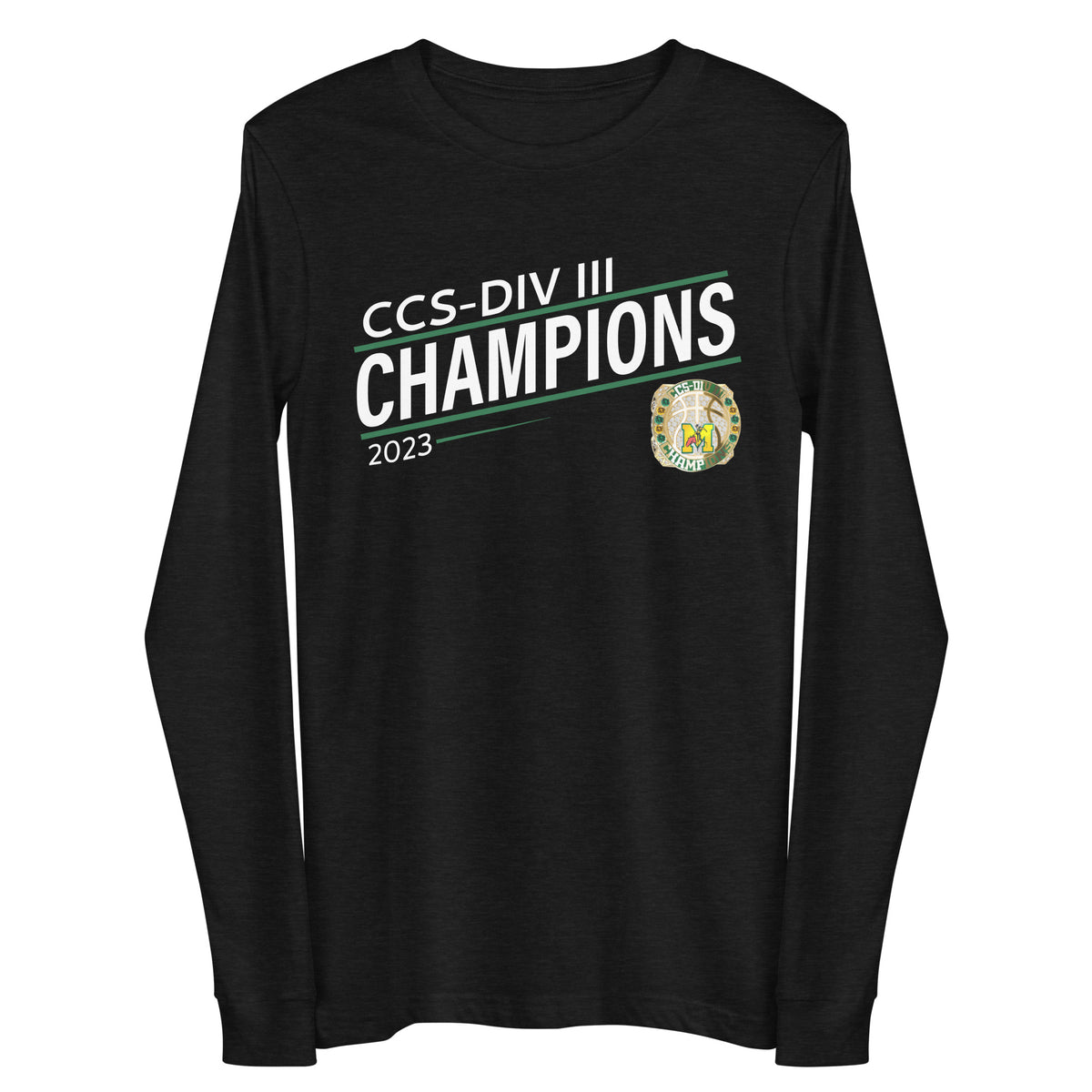 Monterey High School Basketball -Men's 2023 Unisex Long Sleeve Tee