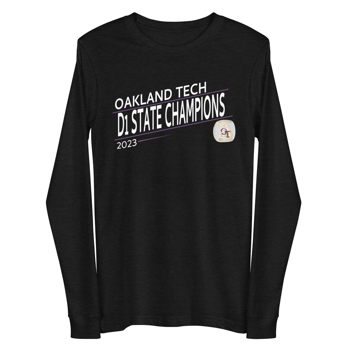 Oakland Technical High School Basketball -Women's 2023 Unisex Long Sleeve Tee