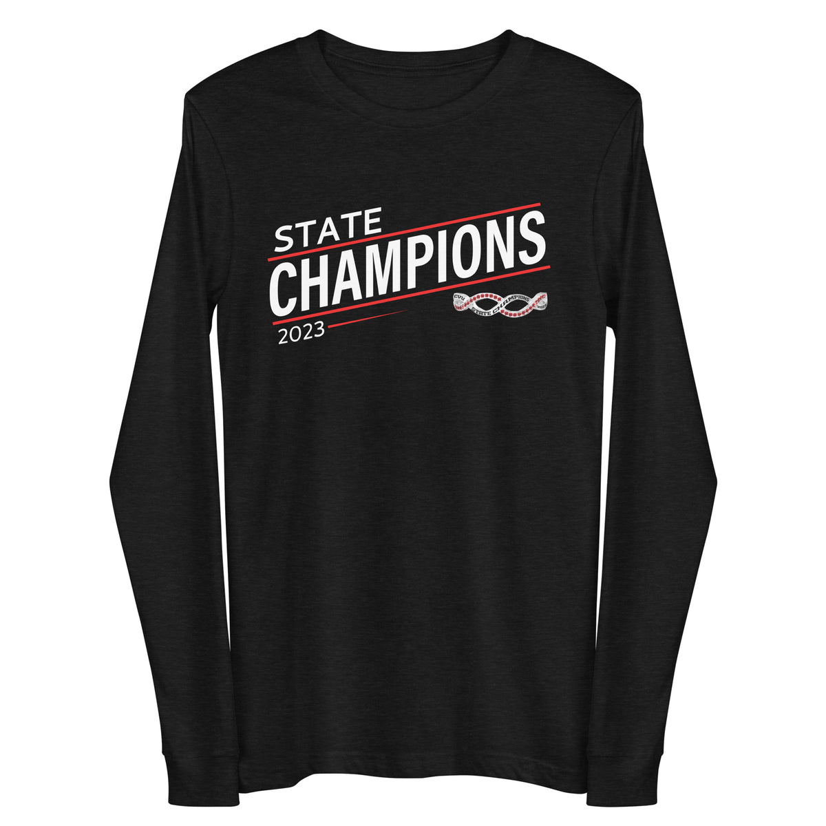 Champlain Valley Union High School Basketball -Women's 2023 Unisex Long Sleeve Tee