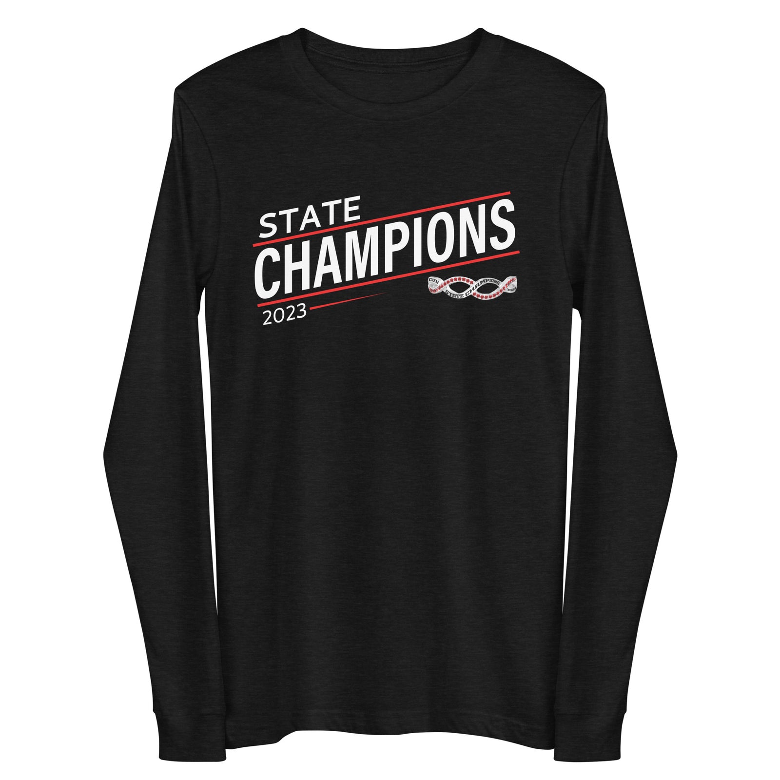 Champlain Valley Union High School Basketball -Women's 2023 Unisex Long Sleeve Tee