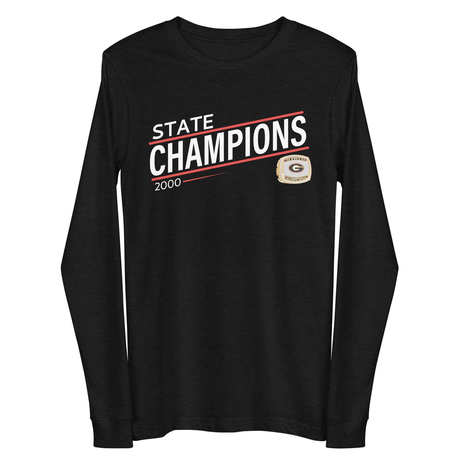 Graham Red Devils Football 2000 Unisex Long Sleeve Tee