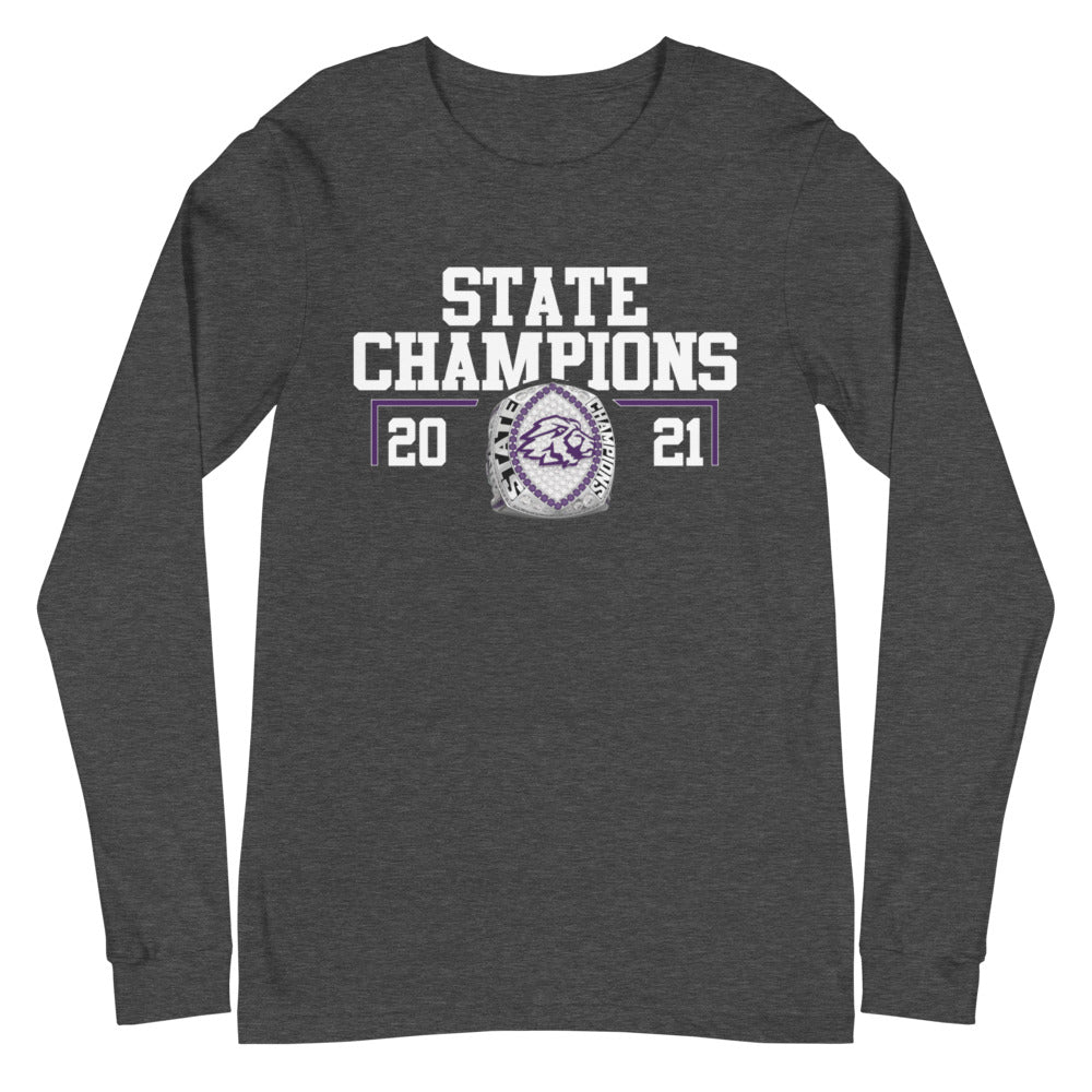 Trinity FB Champs Unisex Long Sleeve Tee