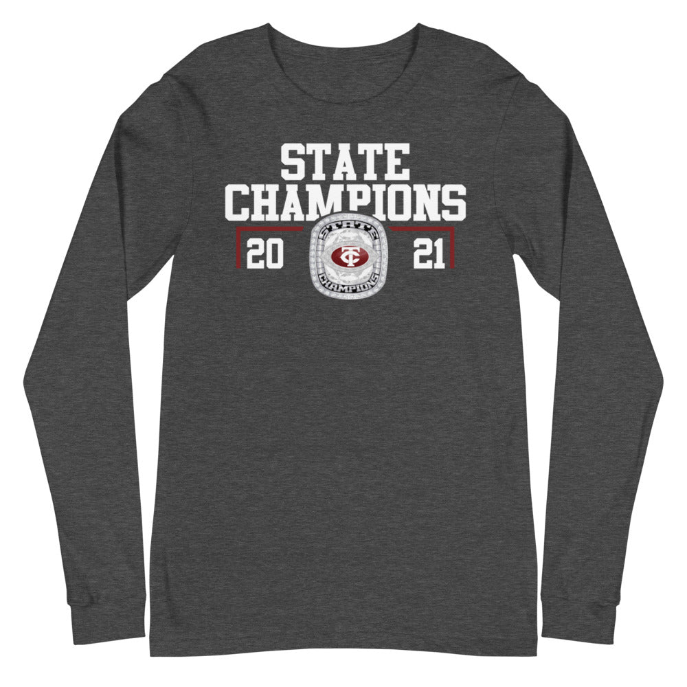 Tri-County Academy Football Long Sleeve Tee
